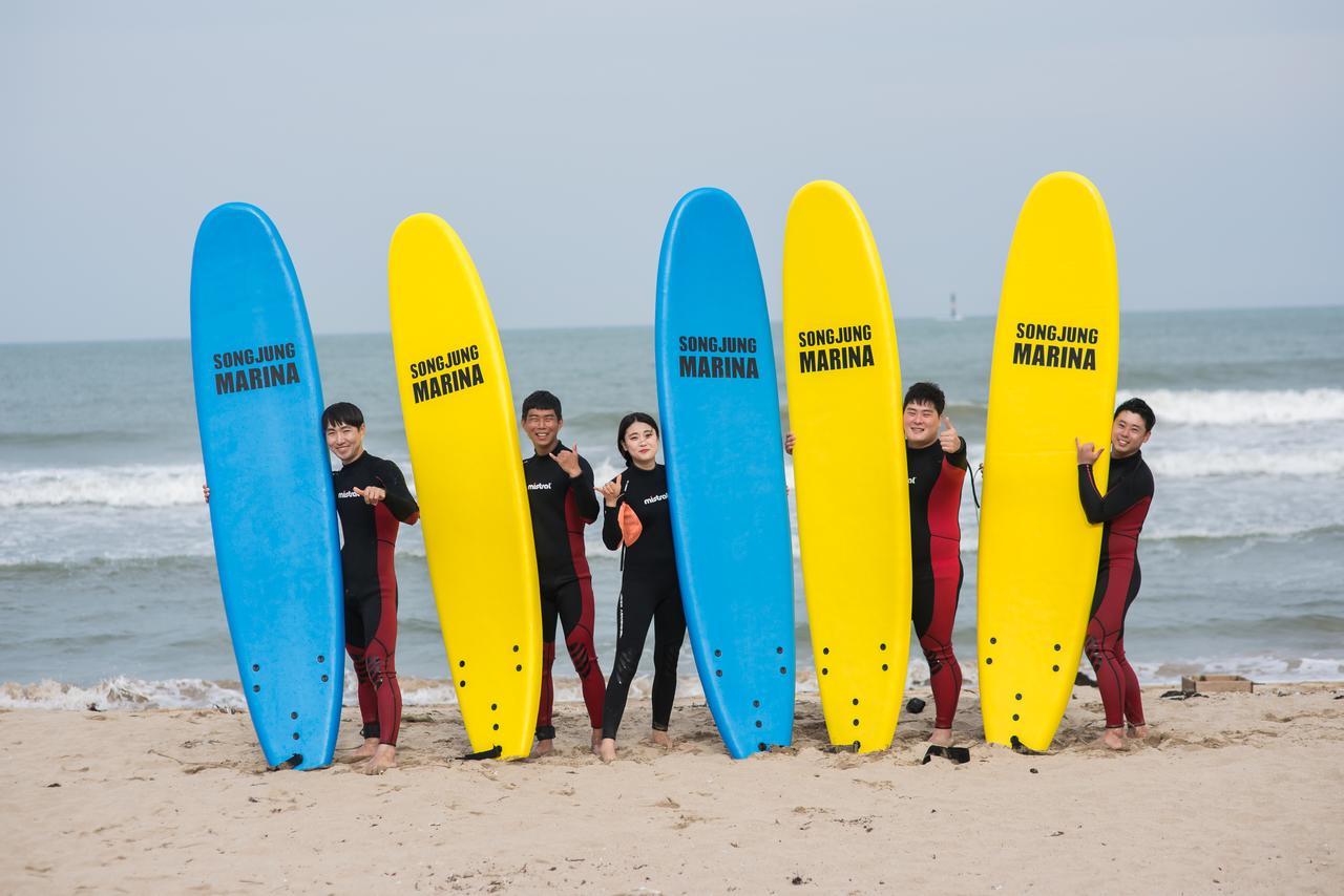 Lapier Haeundae Hotel Пусан Екстериор снимка